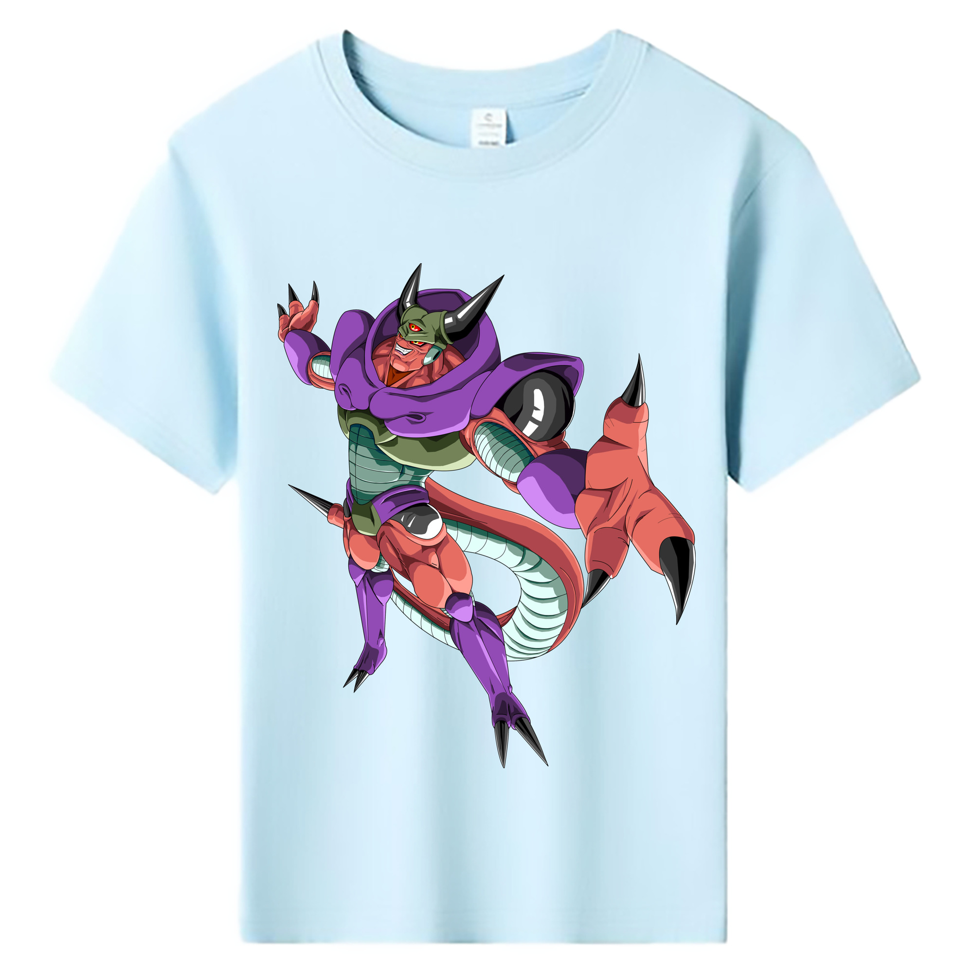 （画像用） ドラゴンボール ジャネンバ DRAGON BALL Janemba 綿100％キッズTシャツ（フロントプリント）